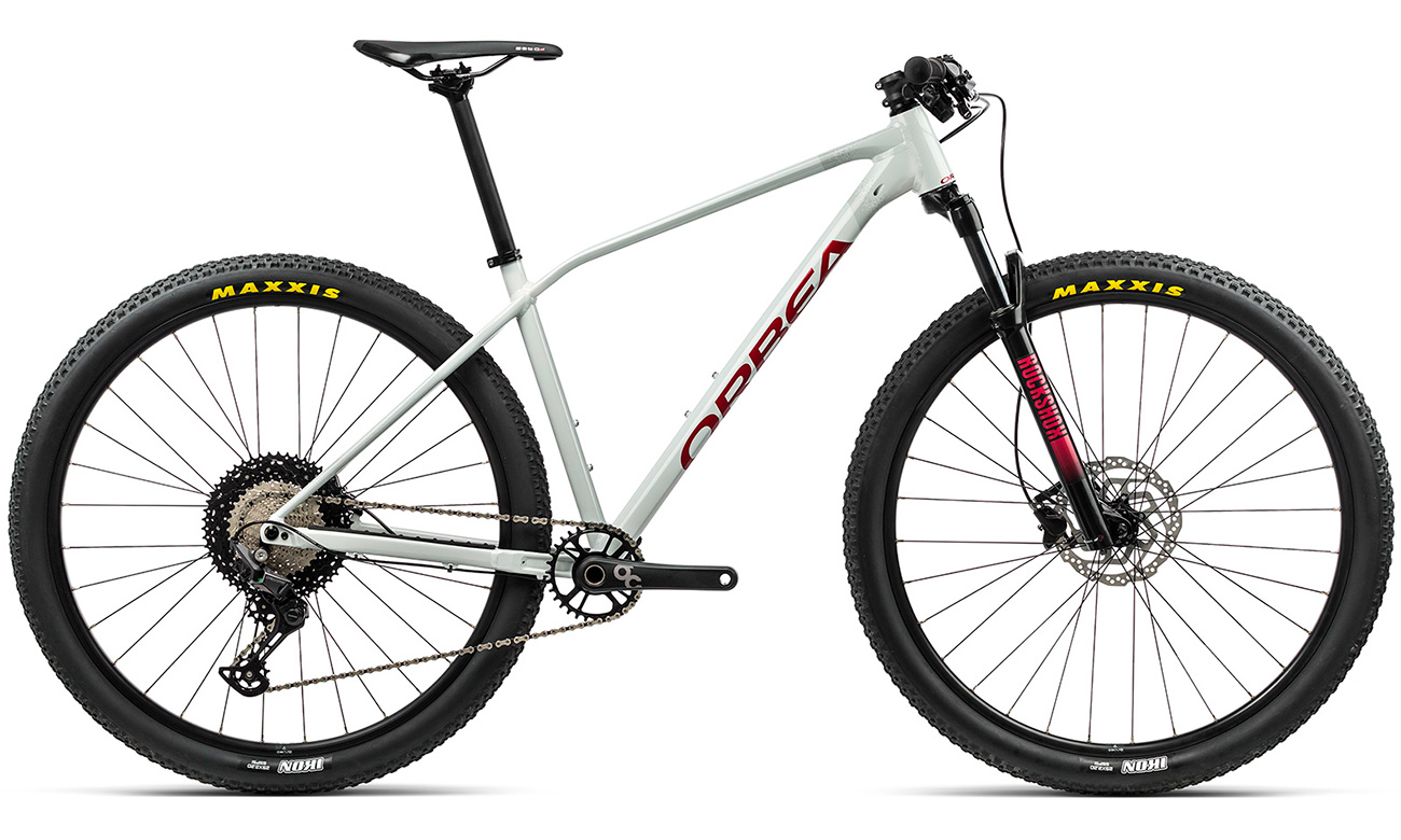 Фотографія Велосипед Orbea Alma H30 29" 2021, розмір XL, Біло-червоний